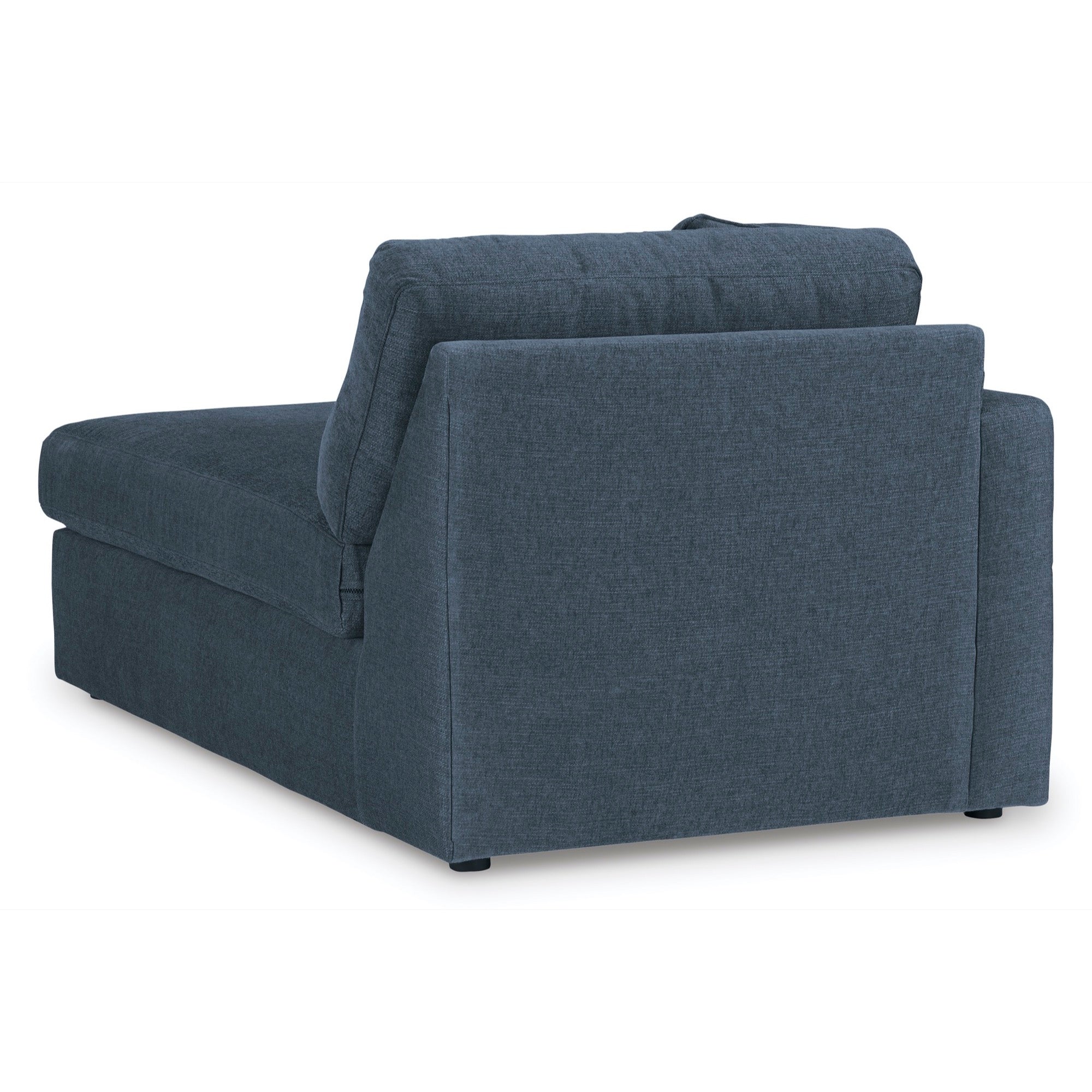 Kennedy Blue Left-Arm Facing Corner Chaise - Adams Furniture
