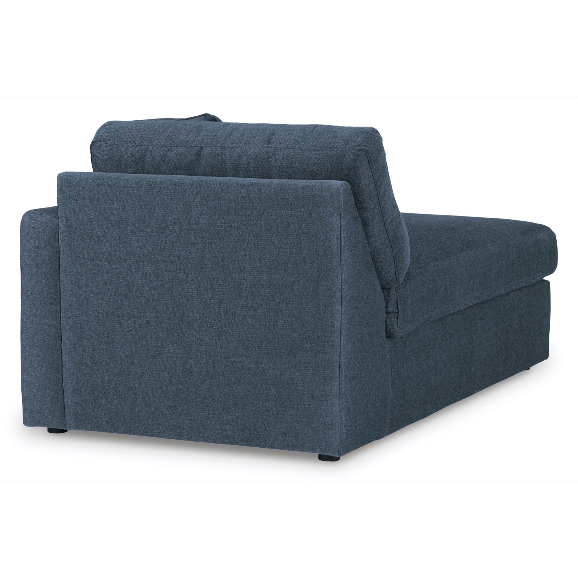 Kennedy Blue Right-Arm Facing Corner Chaise - Adams Furniture