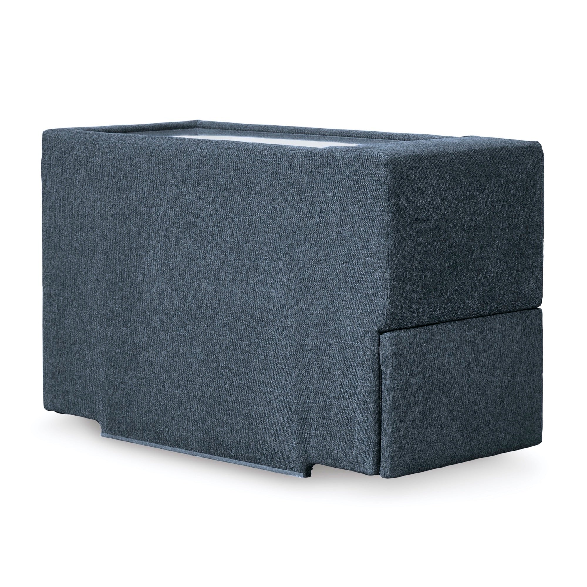 Kennedy Blue Console with Storage - Adams Furniture