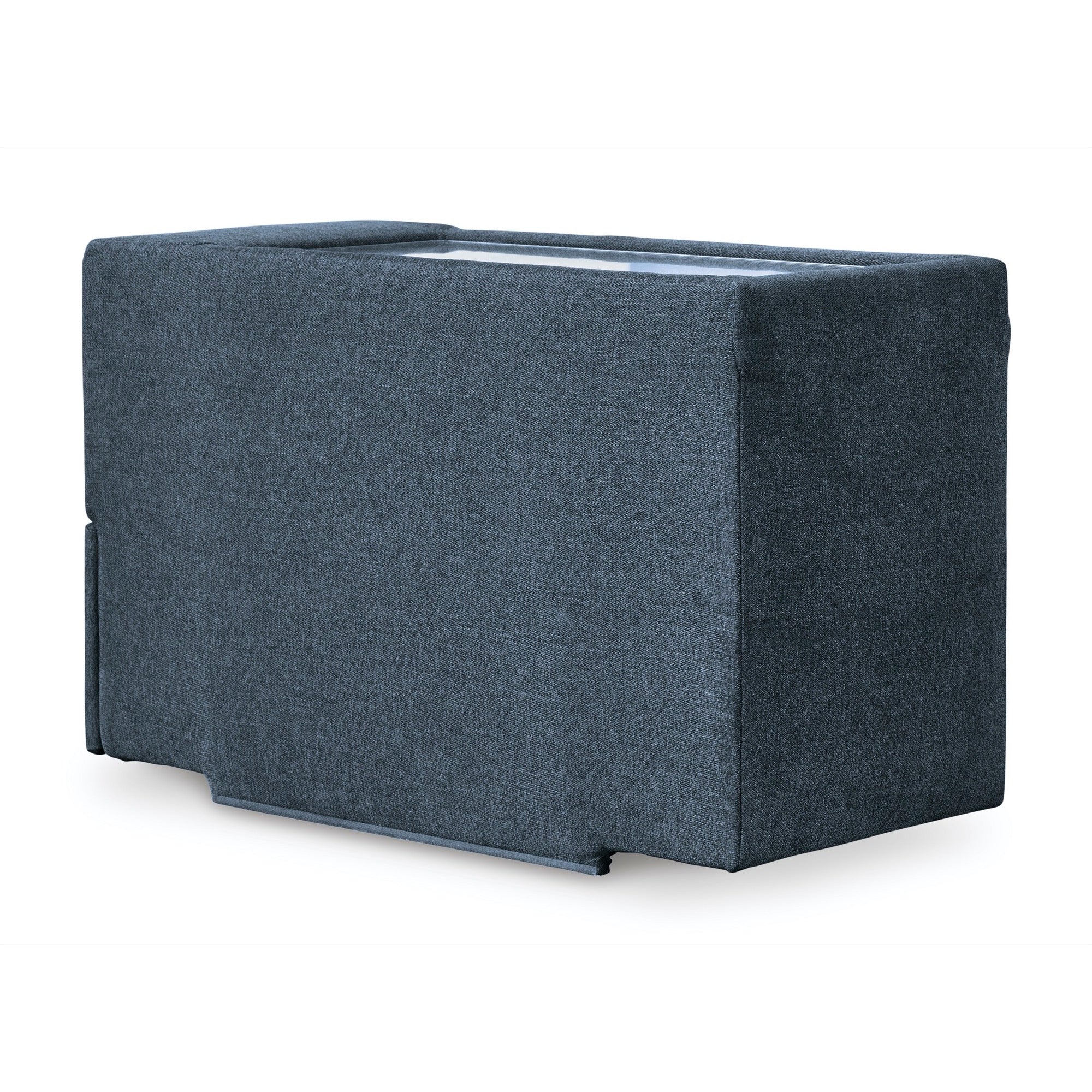 Kennedy Blue Console with Storage - Adams Furniture