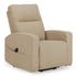 Taupe Power Lift Recliner - Adams Furniture