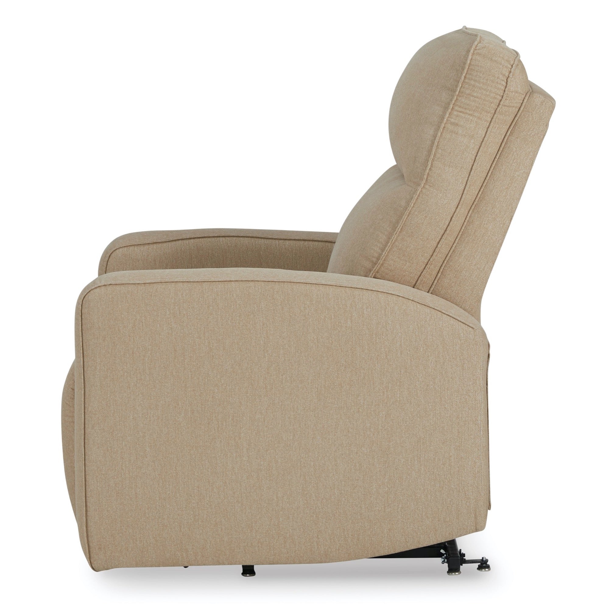 Taupe Power Lift Recliner - Adams Furniture