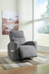 Grey Power Lift Recliner - Adams Furniture