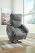 Grey Power Lift Recliner - Adams Furniture