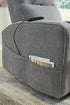 Grey Power Lift Recliner - Adams Furniture