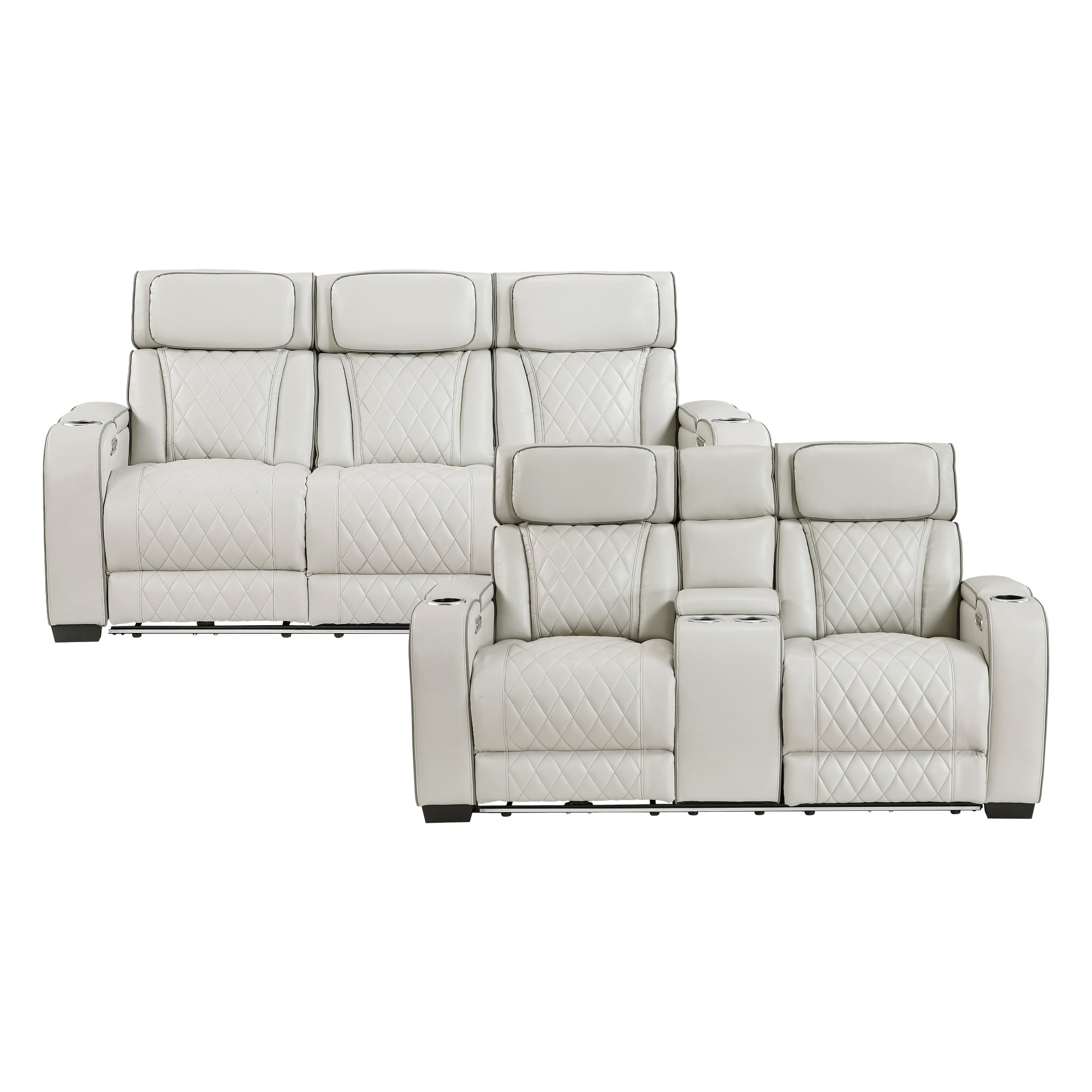 Ethan Power Reclining Living Room Set - Adams Furniture