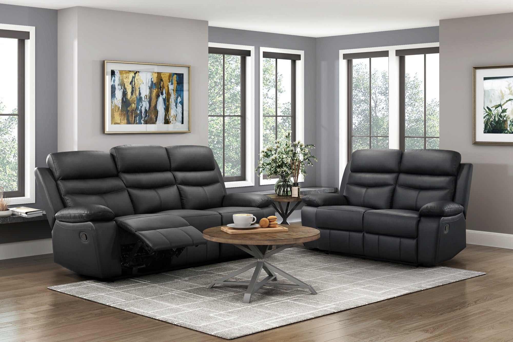 Isaac Reclining Loveseat - Adams Furniture