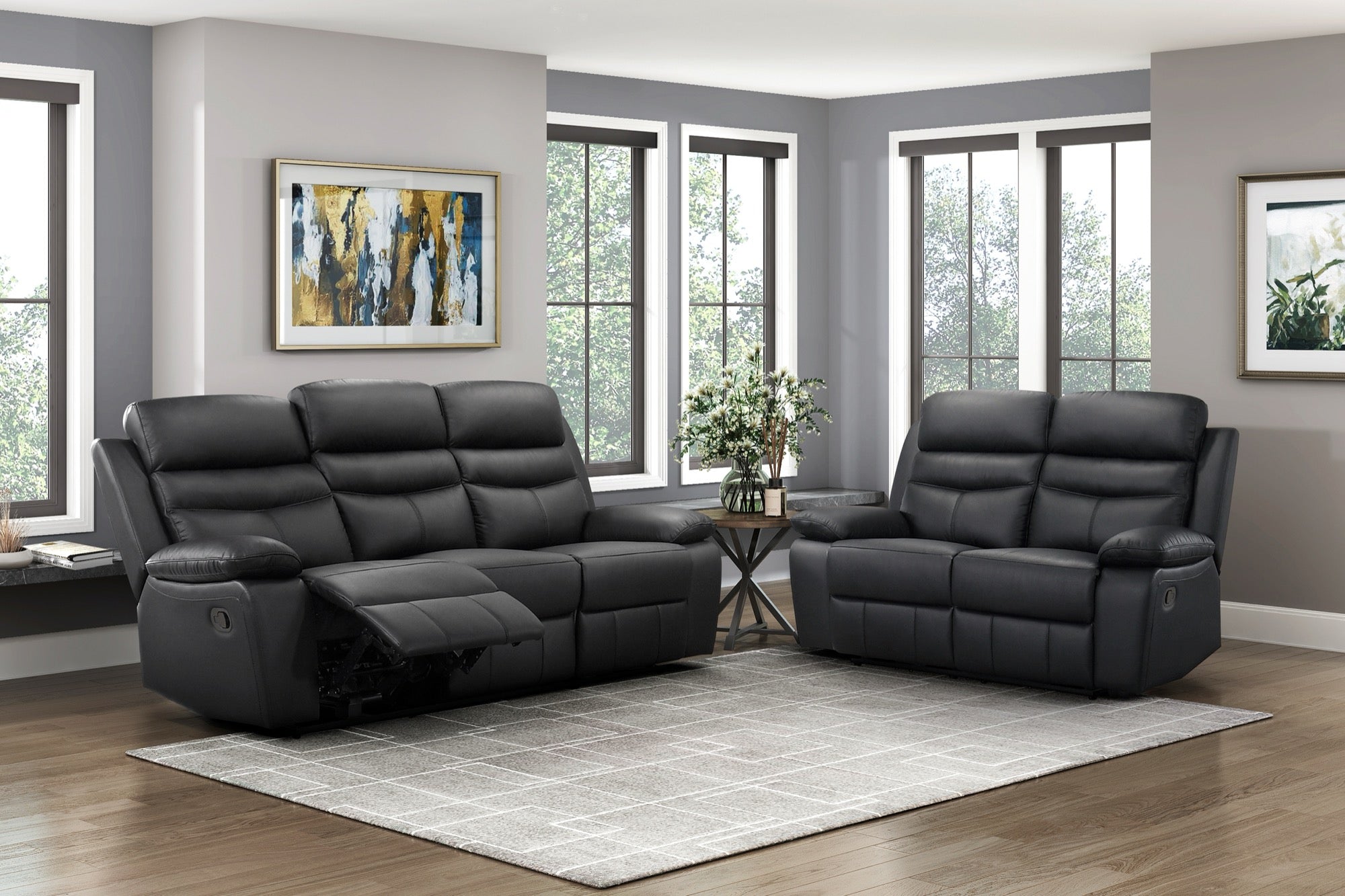 Isaac Reclining Loveseat - Adams Furniture