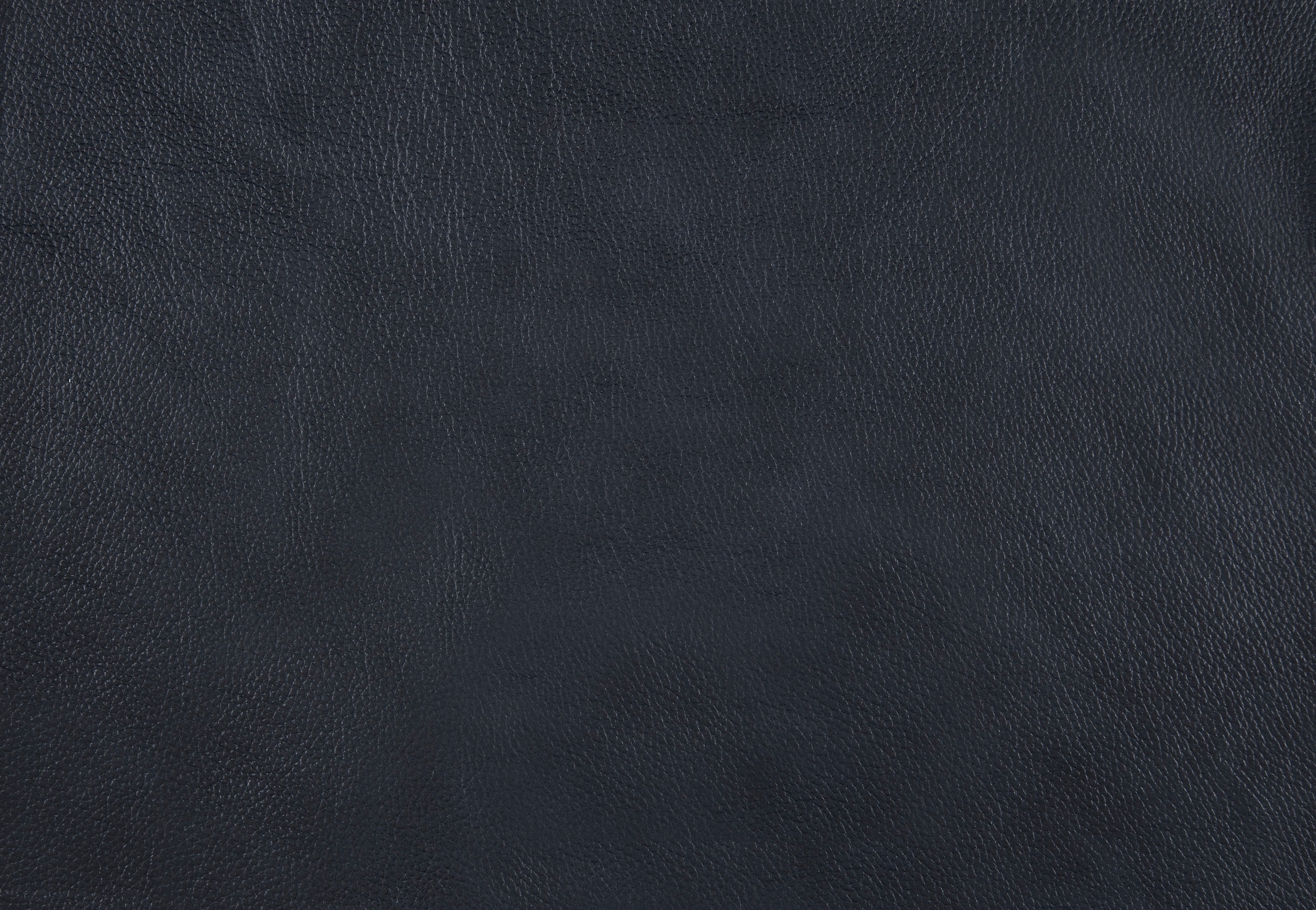 Navy Leather Swivel Glider Recliner