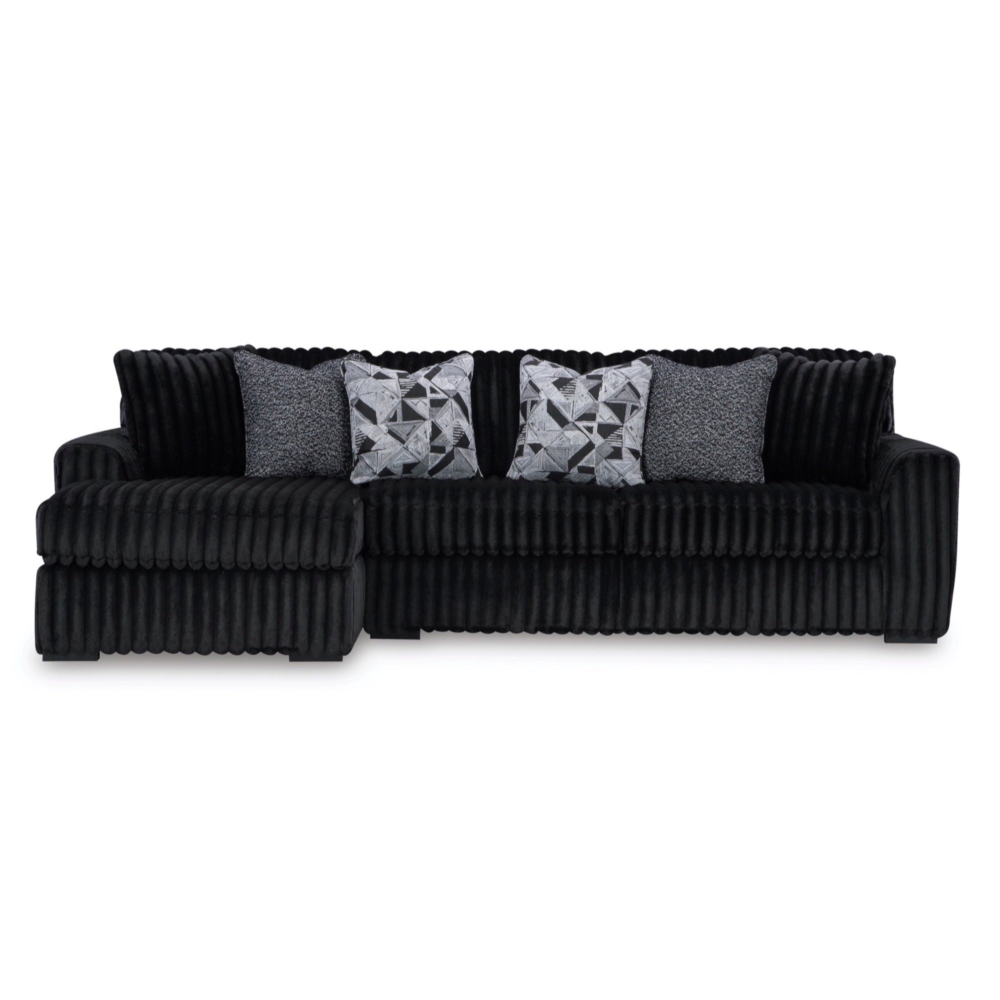 Onyx 2-Piece Sectional Sofa with Chaise - Adams Furniture