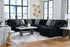 Onyx 4 Piece Sectional with Chaise