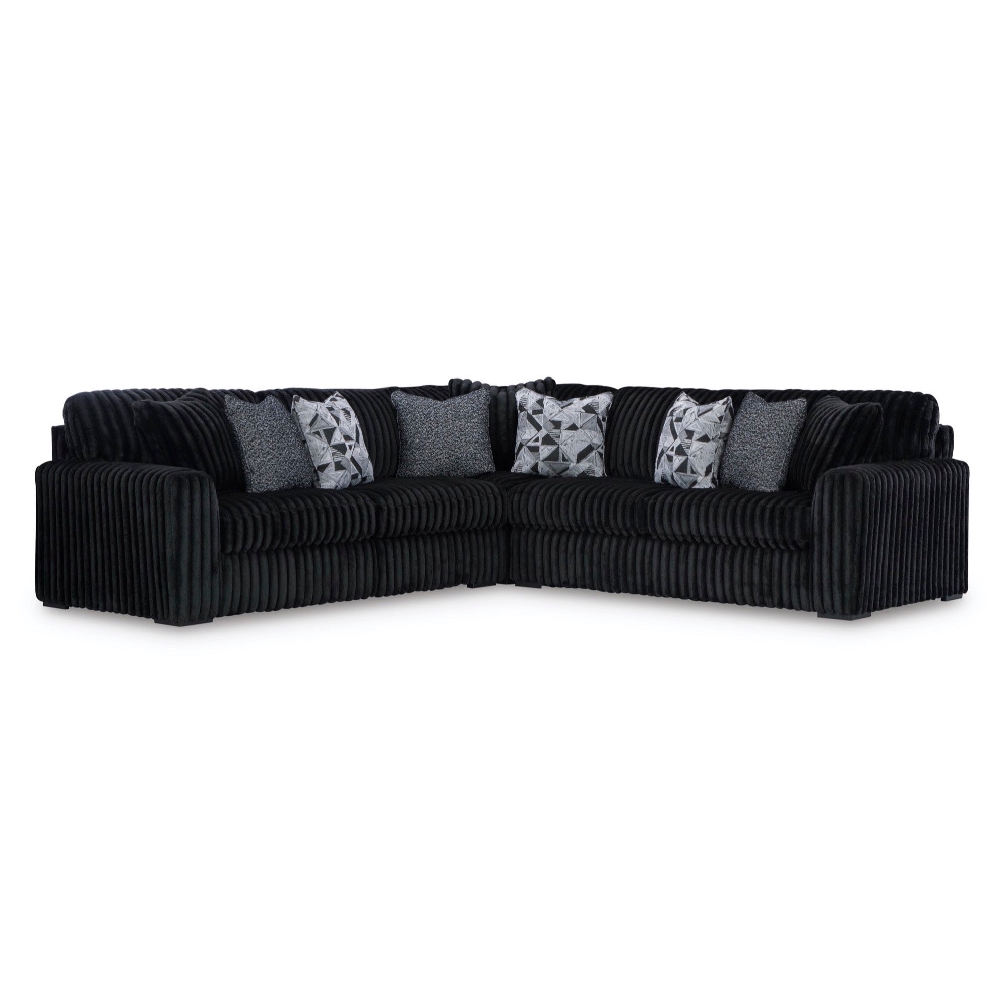 Onyx 3 Piece Sectional - Adams Furniture