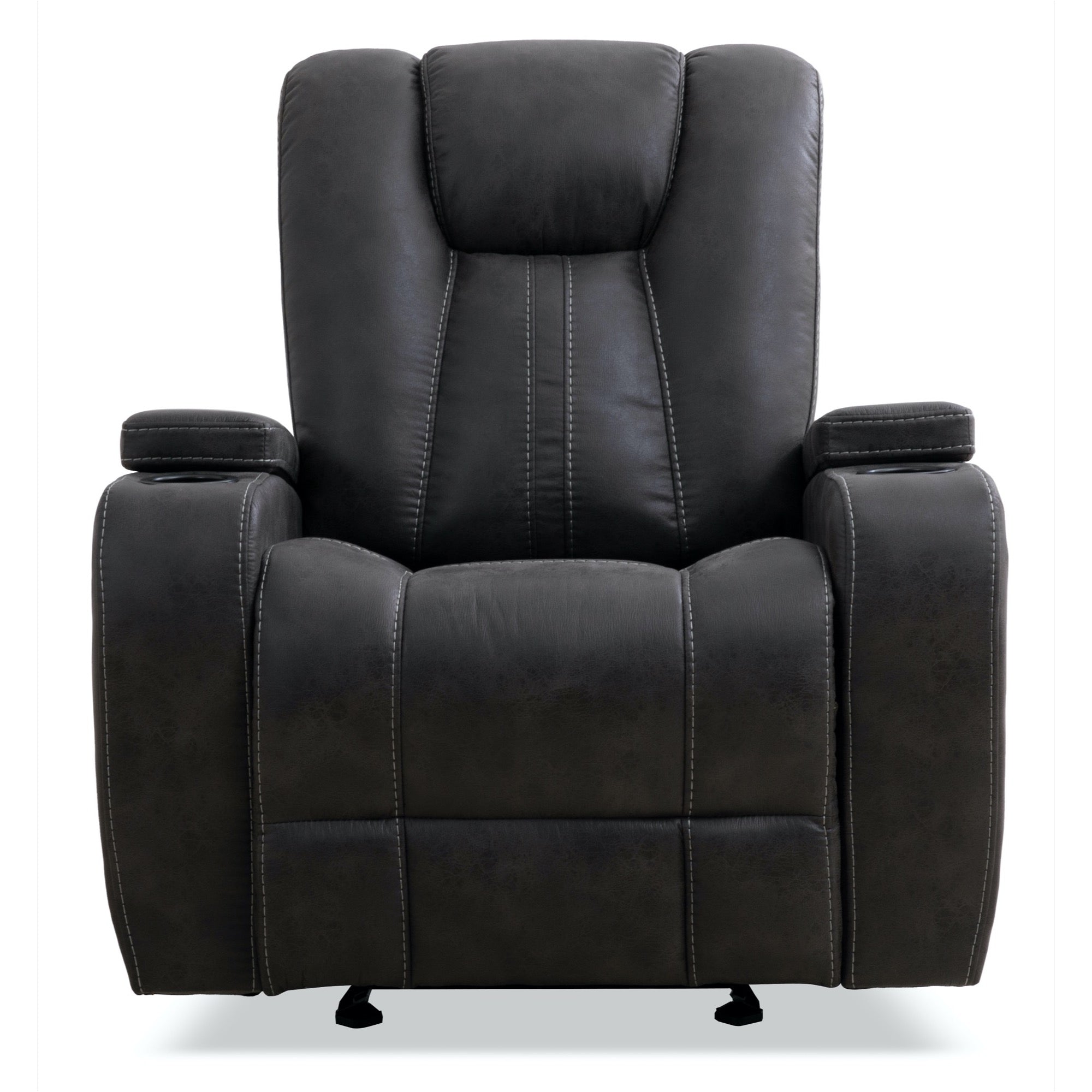 Caleb Glider Recliner - Adams Furniture