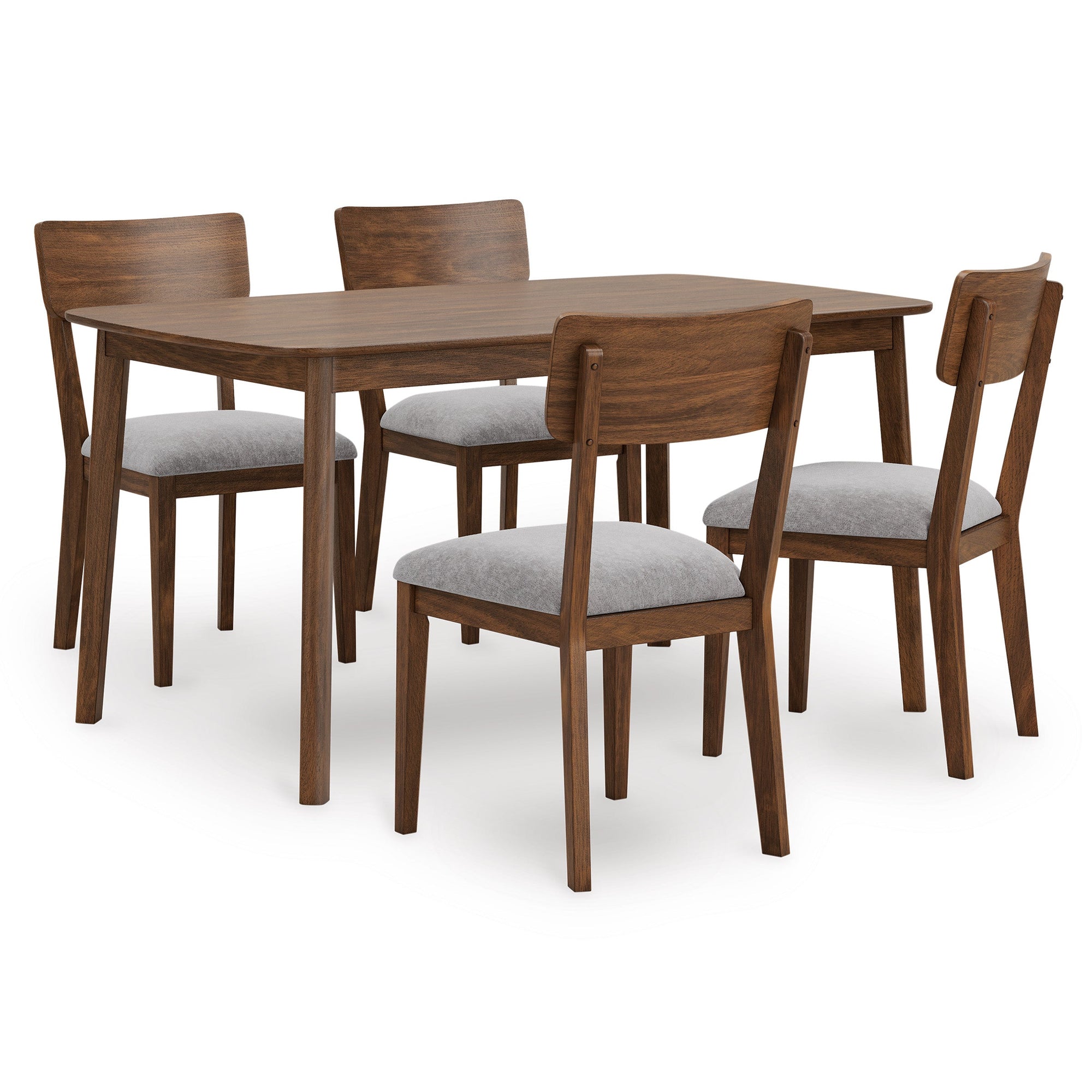 DINING SET, 5PC BROWN - PCD609-225 (26065)