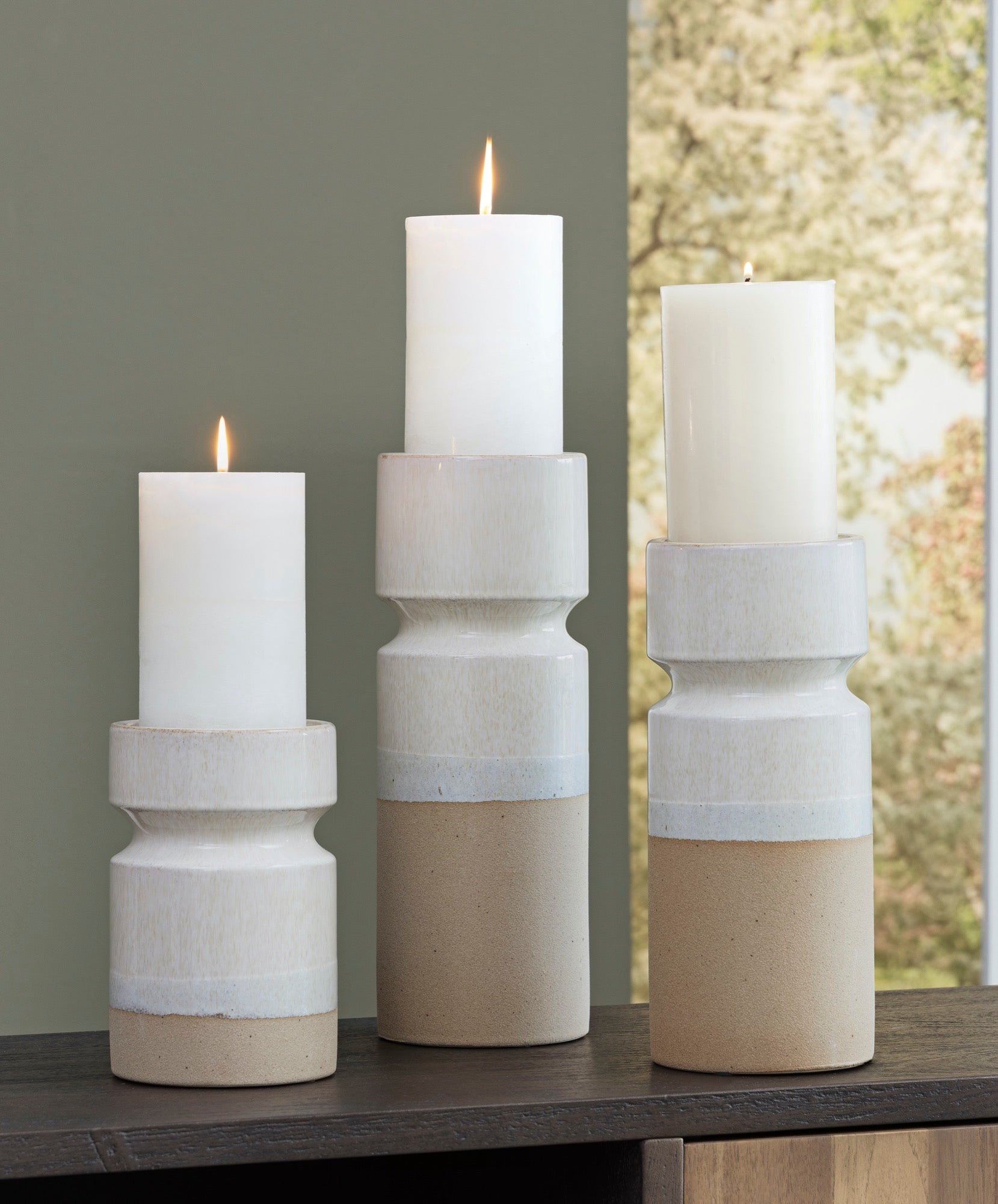 Hurston Candle Holder (Set of 3) - Adams Furniture