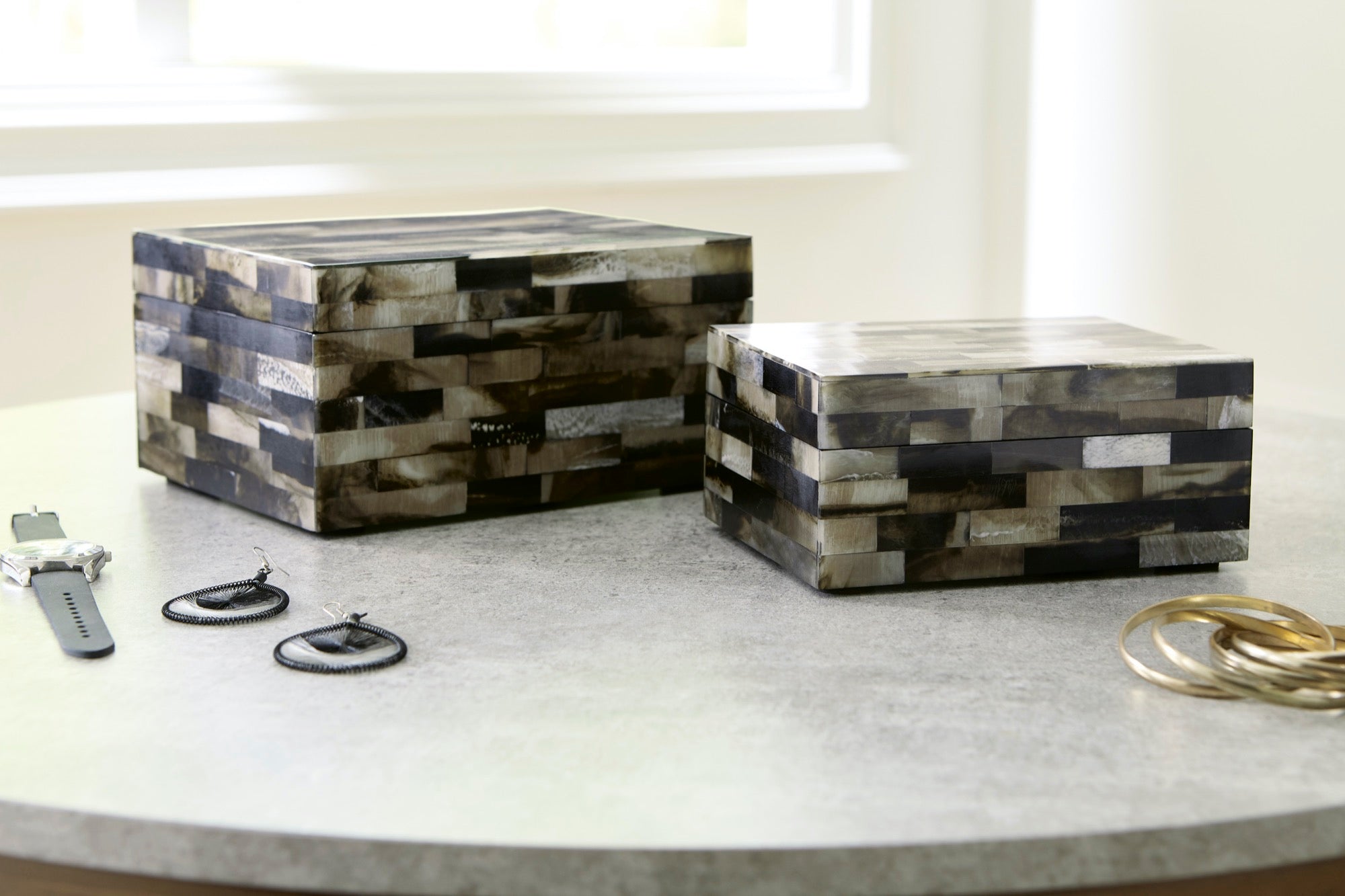 Ellford Box (Set of 2) - Adams Furniture