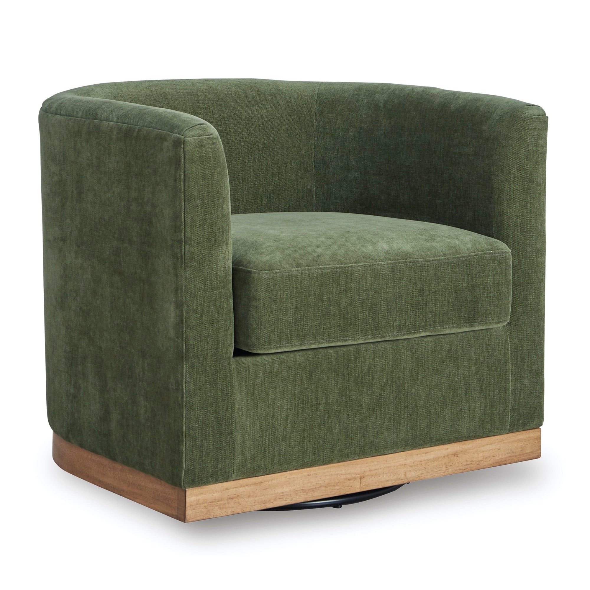 Forest Green Swivel Chair - Adams Furniture