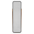 Black/Brown Freestanding Floor Mirror