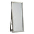 LED Champagne Floor Mirror with Storage