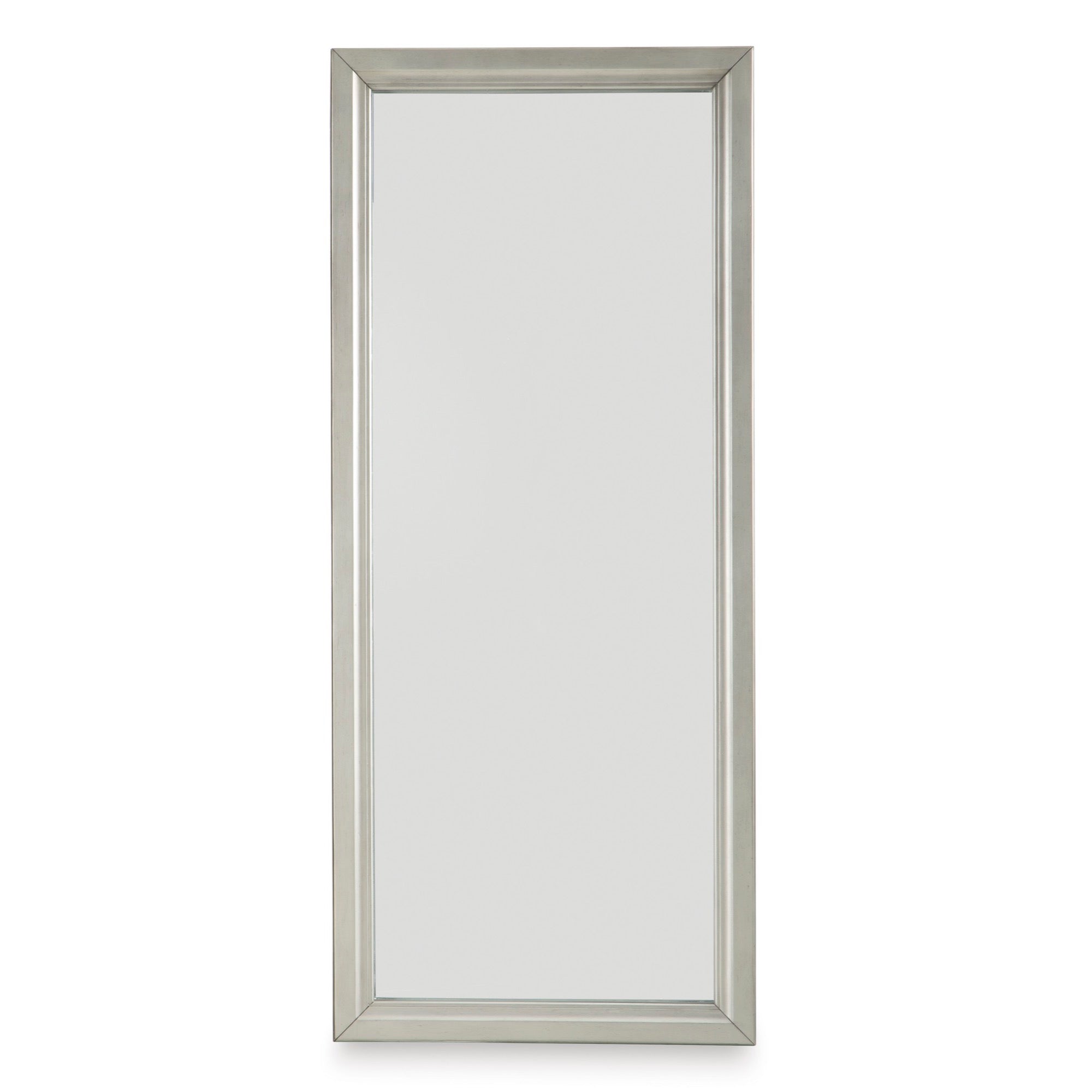 LED Champagne Floor Mirror with Storage