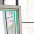 LED Champagne Floor Mirror with Storage