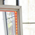 LED Champagne Floor Mirror with Storage