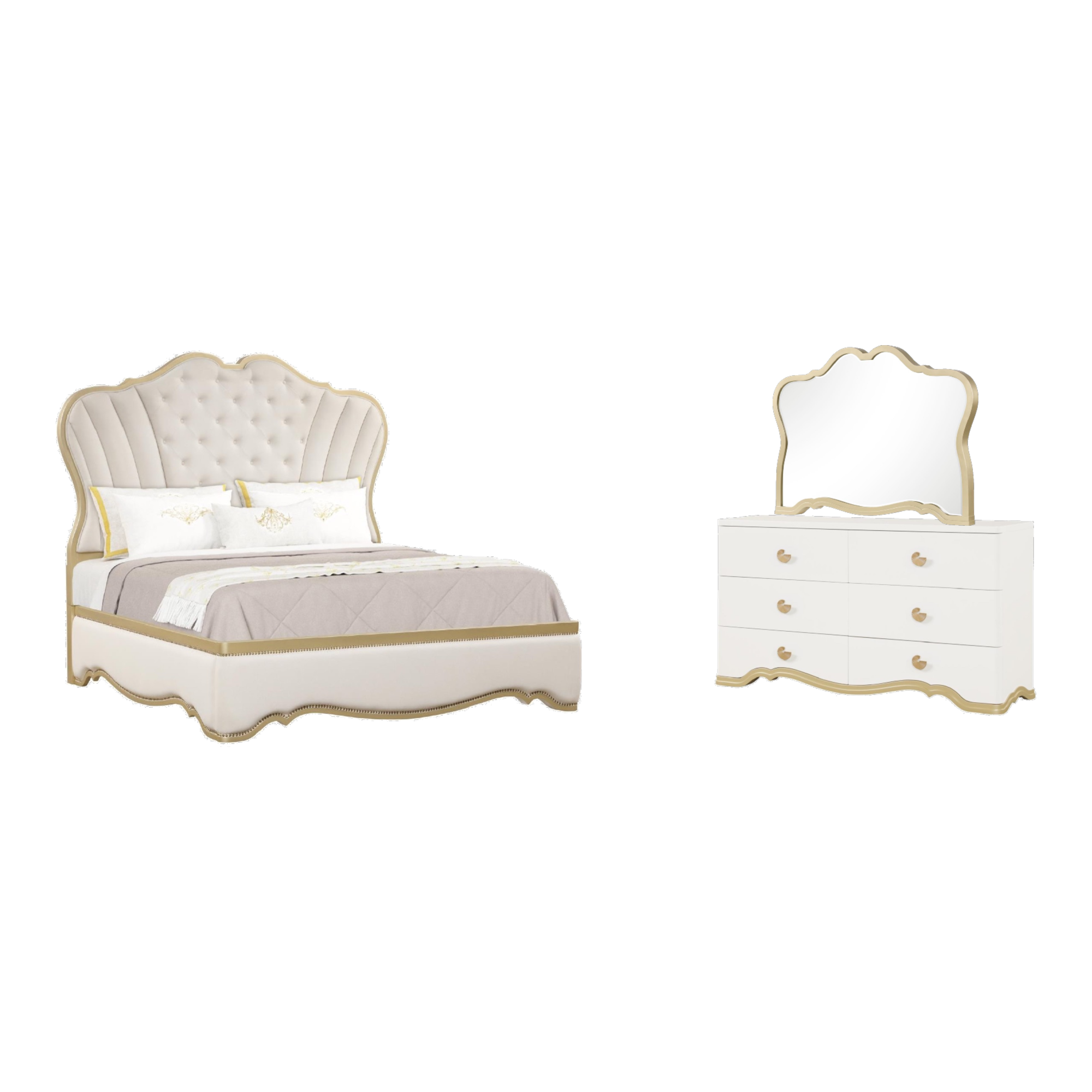 Addison King 3 Piece Bedroom Set - Adams Furniture