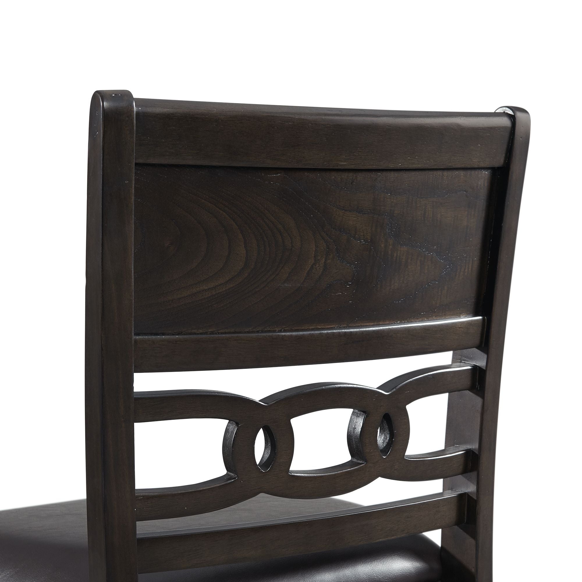 Amherst Brown 5 Piece Counter Height Dining Set - Adams Furniture