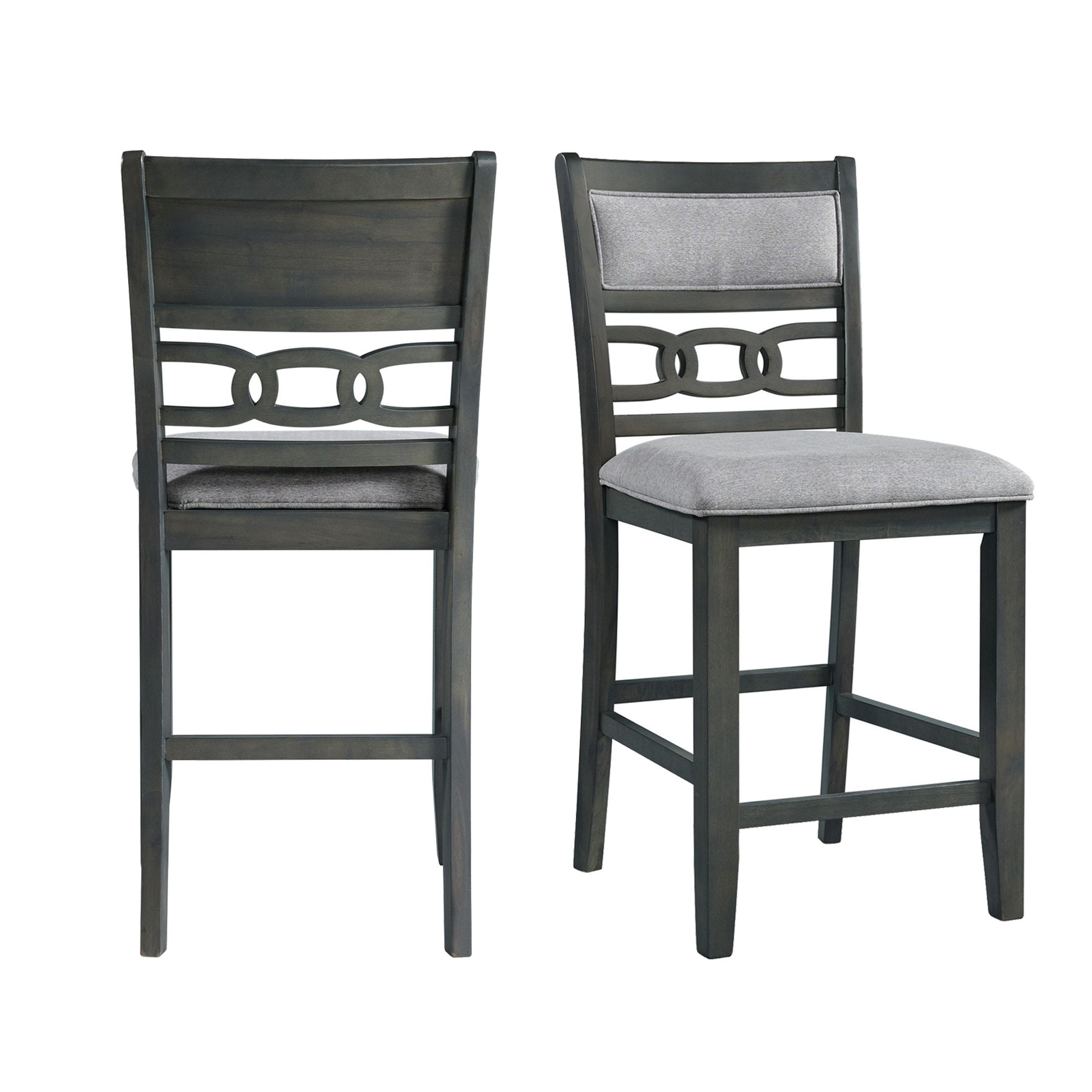 Amherst Grey Counter Stool (Set of 2) - Adams Furniture