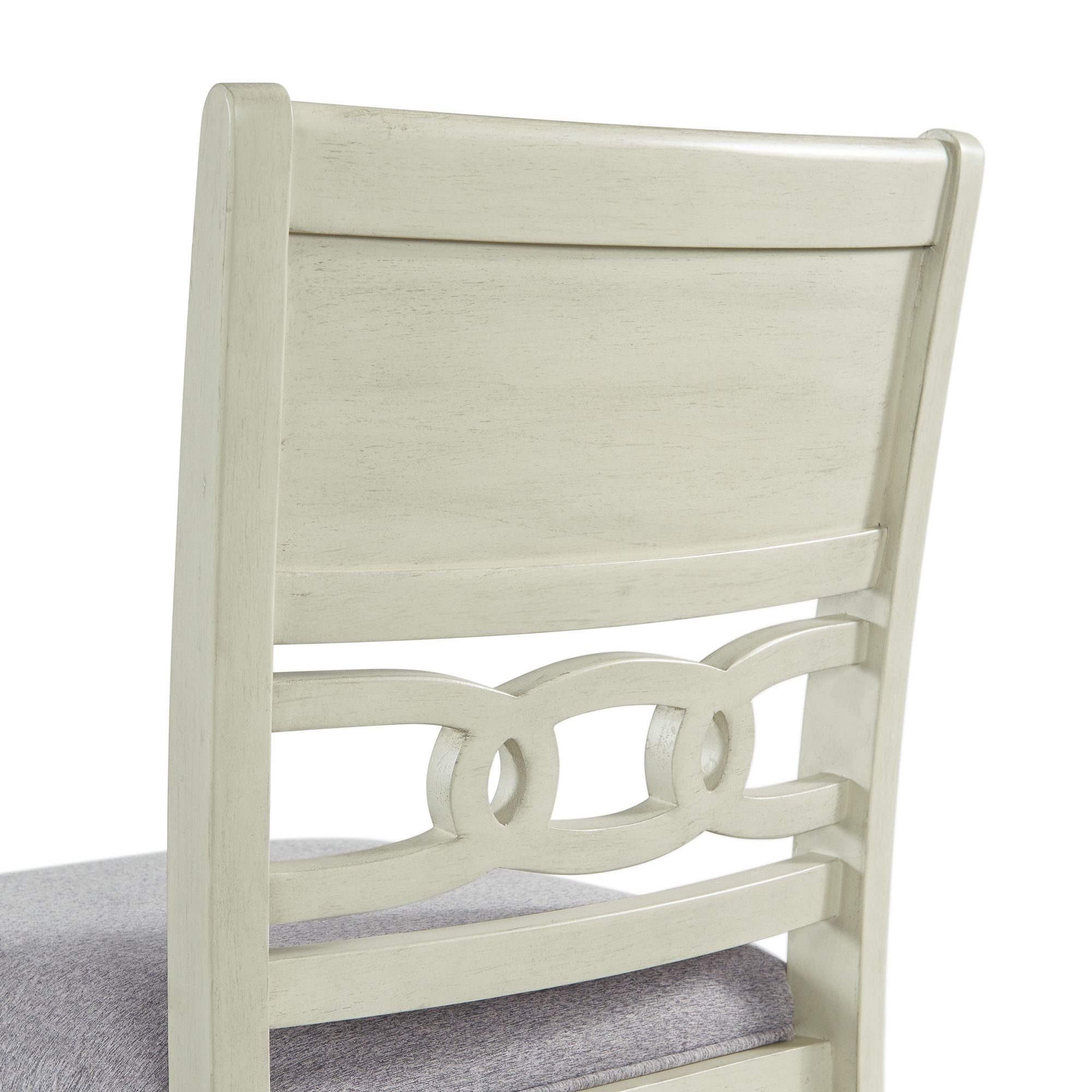 Amherst White 5 Piece Counter Height Dining Set