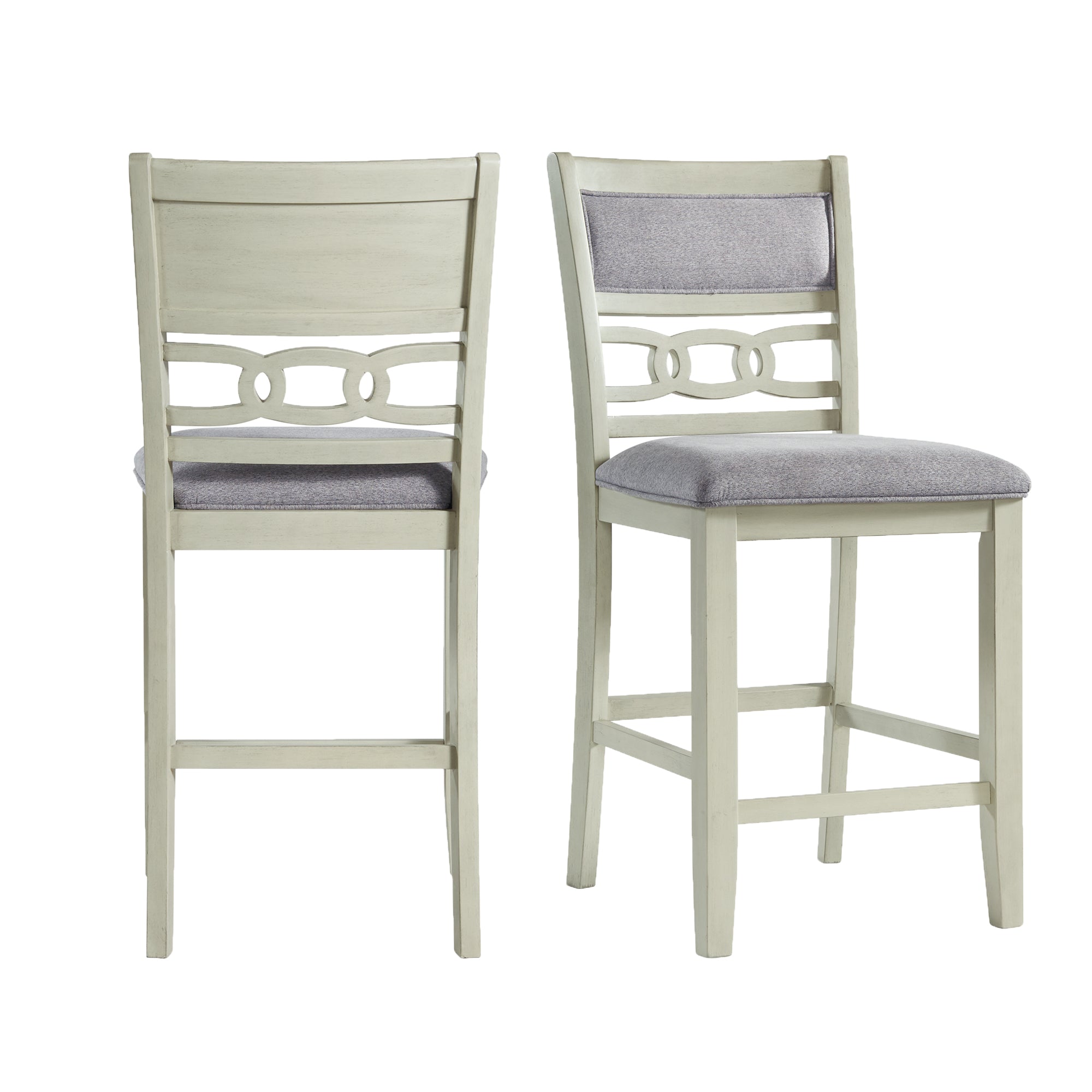 Amherst White Counter Stool (Set of 2)