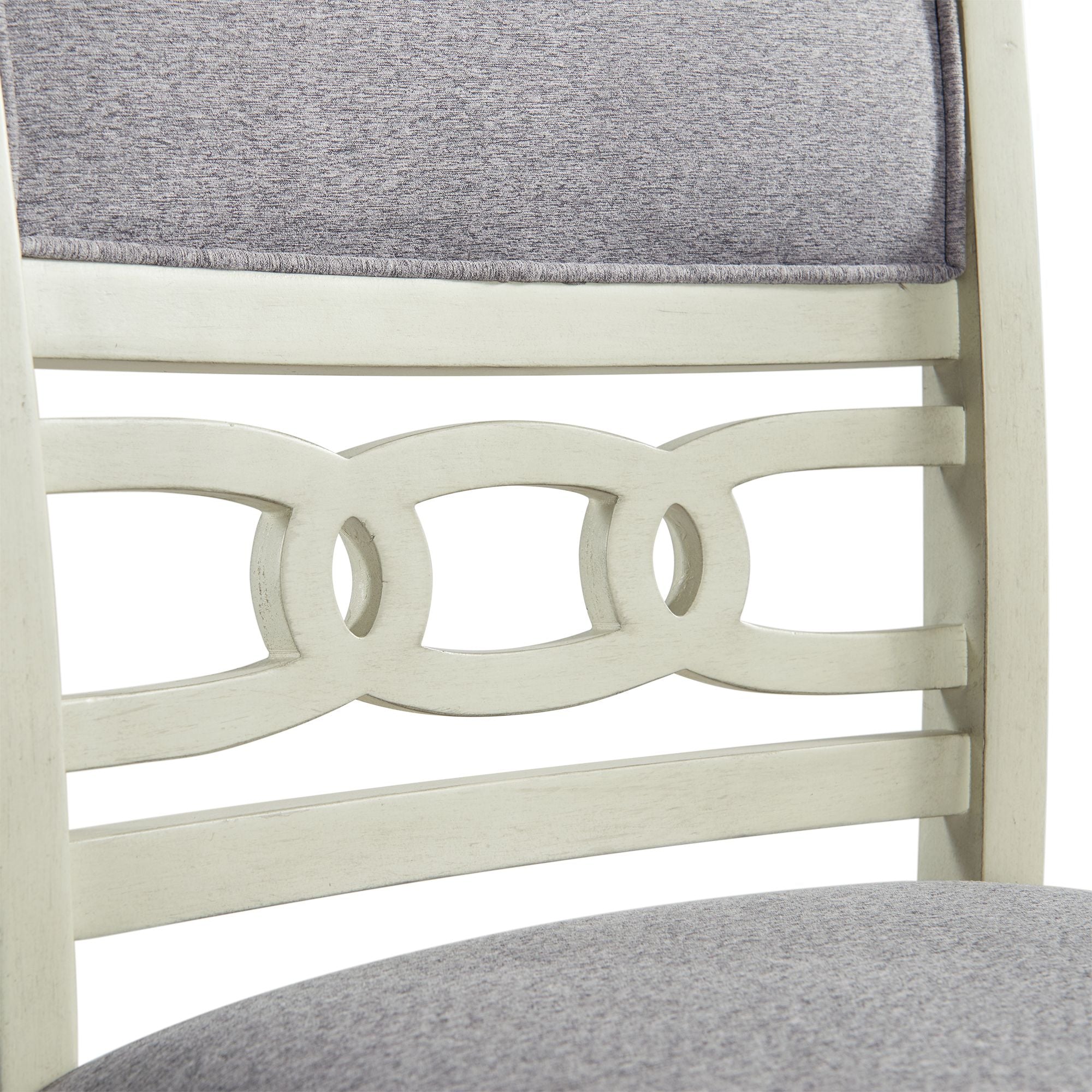 Amherst White 5 Piece Counter Height Dining Set