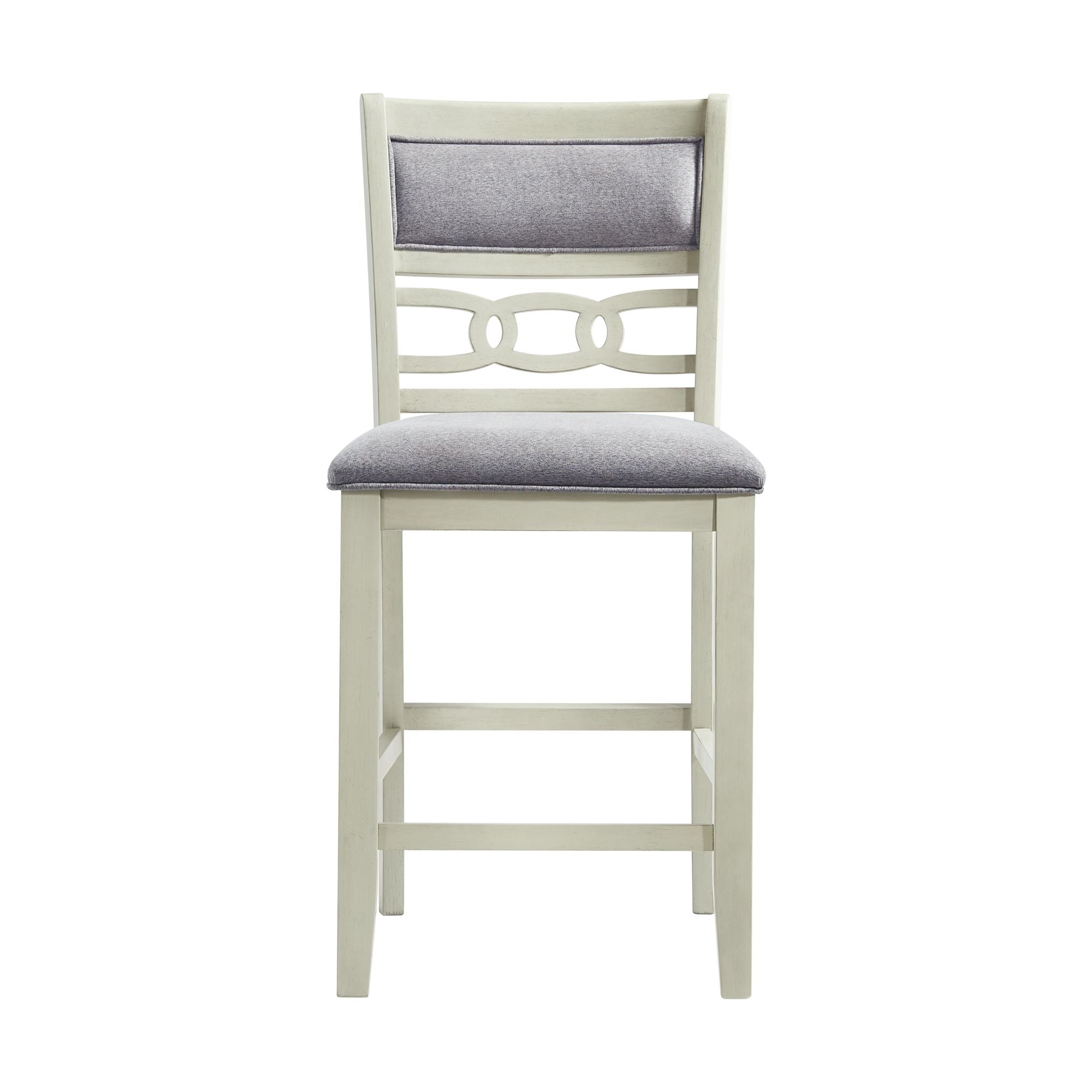 Amherst White 5 Piece Counter Height Dining Set