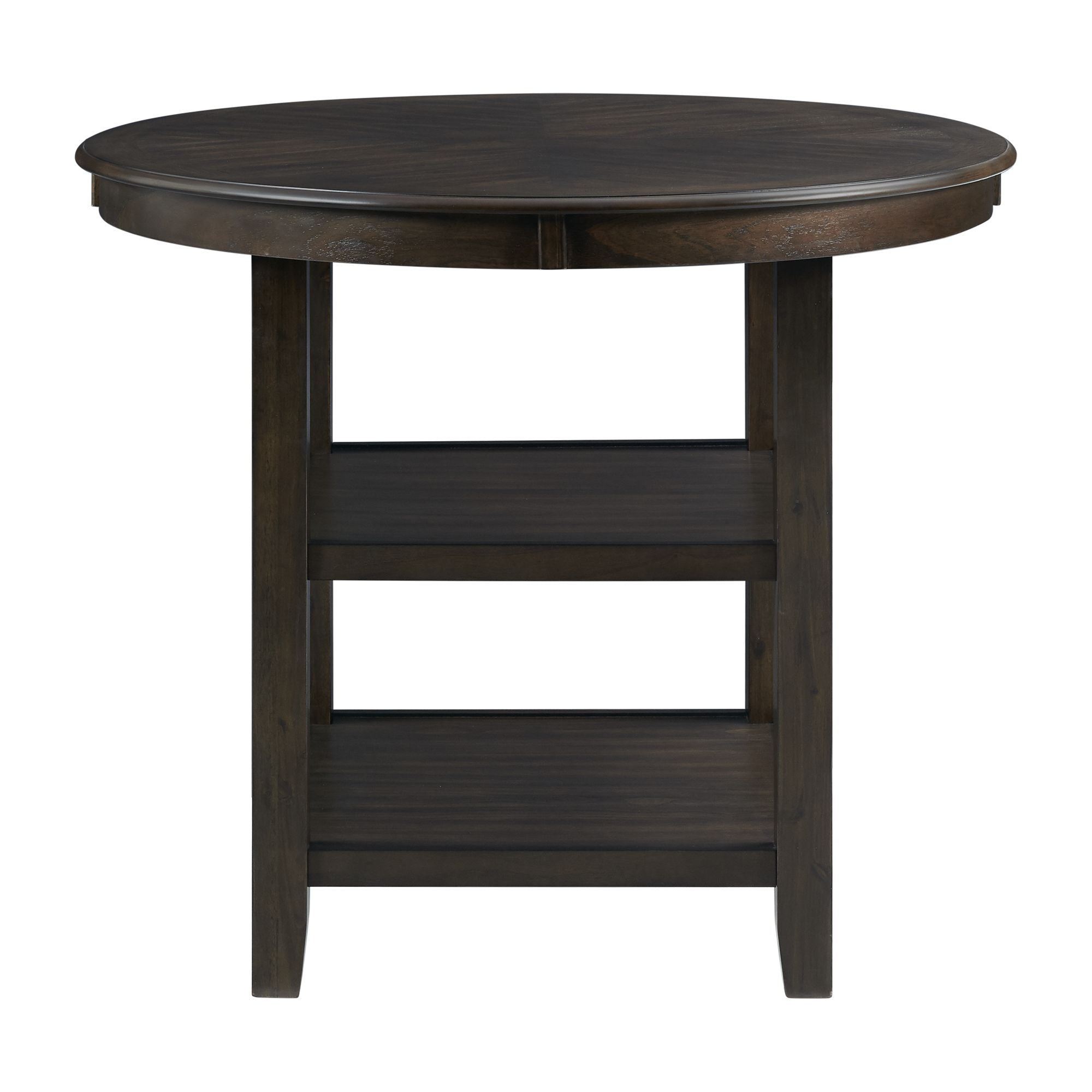 Amherst Brown 5 Piece Counter Height Dining Set - Adams Furniture