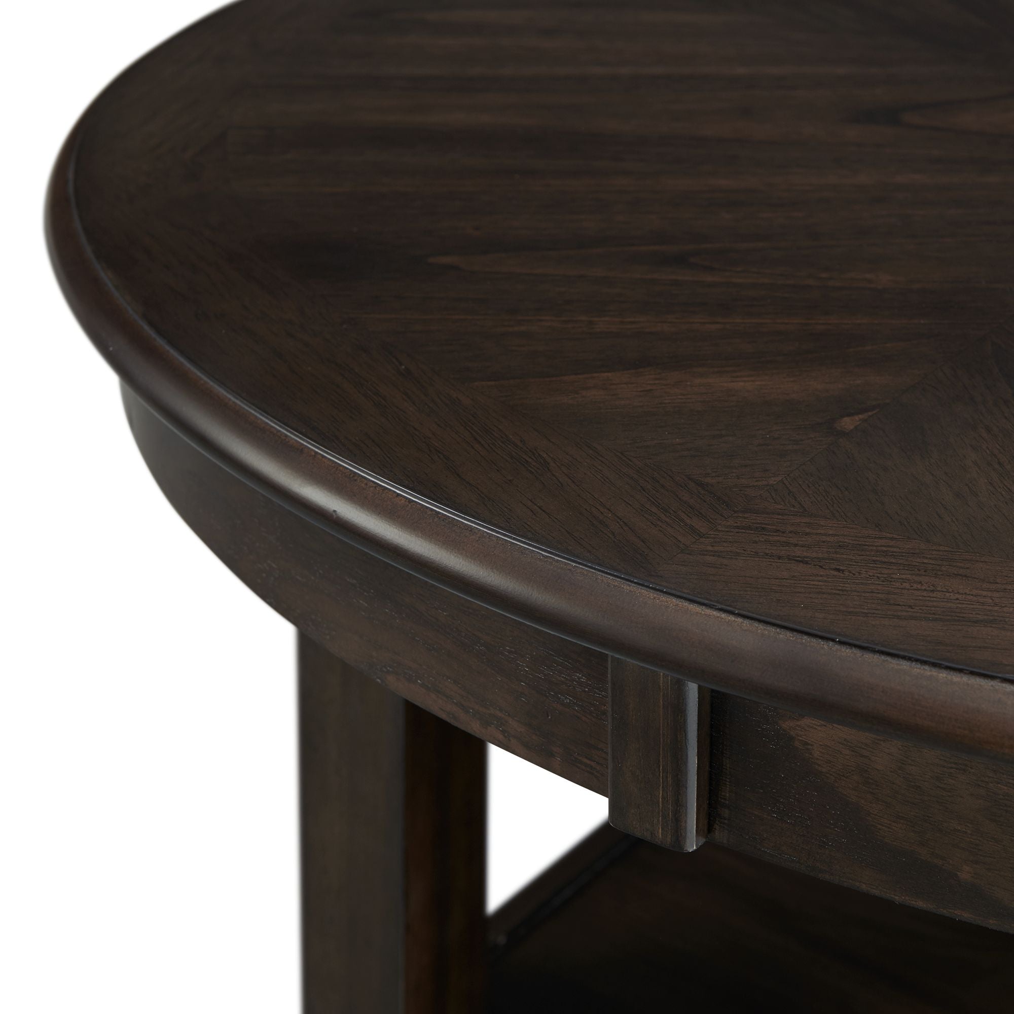 Amherst Brown 5 Piece Counter Height Dining Set - Adams Furniture
