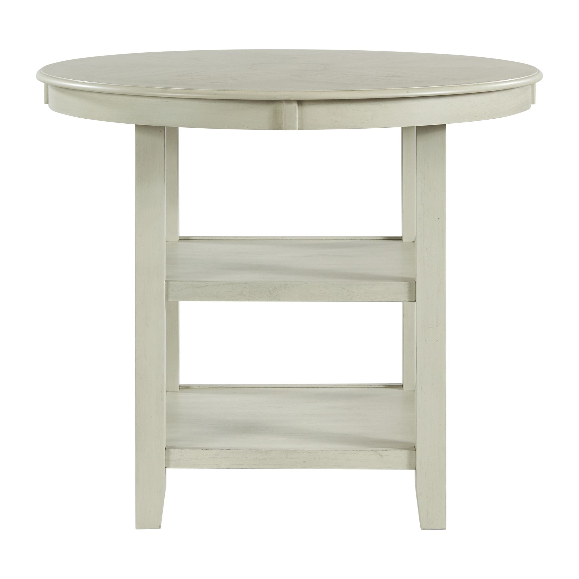 Amherst White Counter Height Dining Table - Adams Furniture