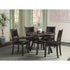 Amherst Brown 5 Piece Dining Set
