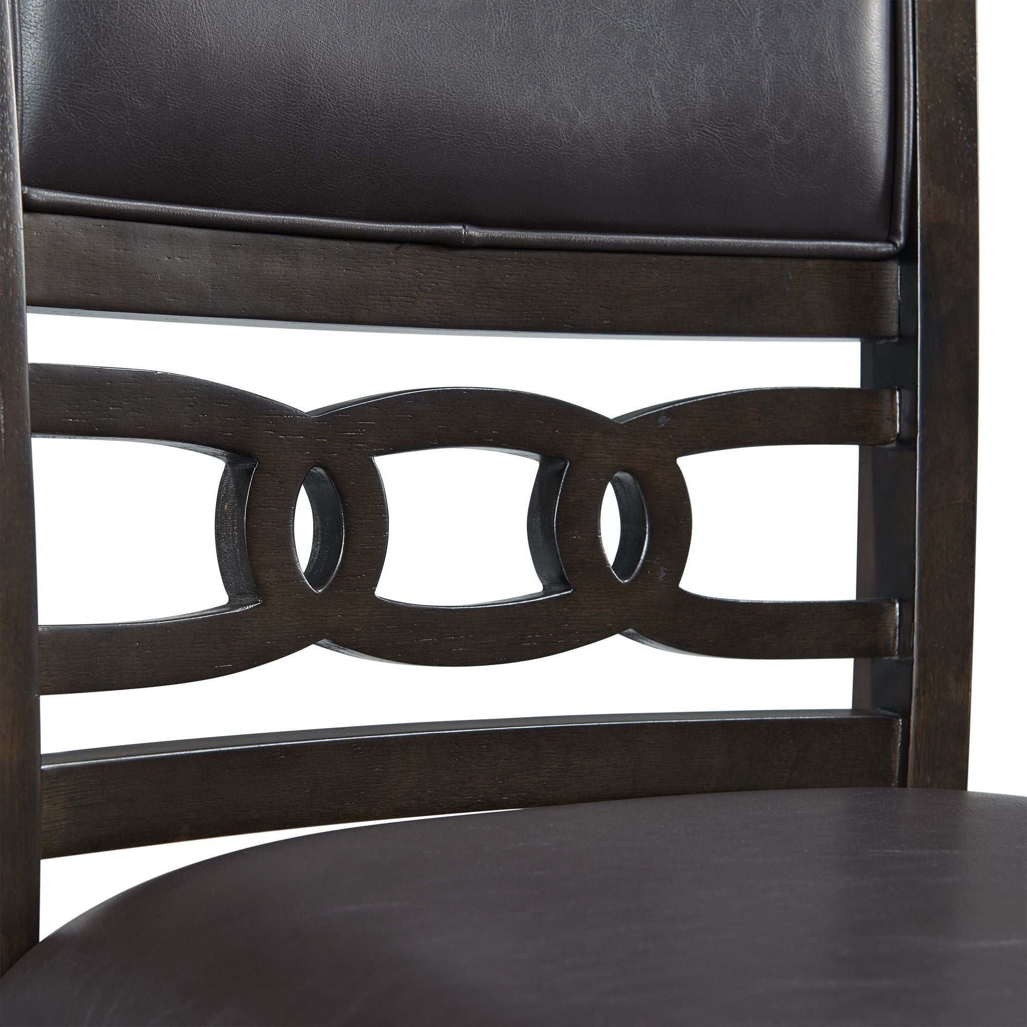 Amherst Brown 5 Piece Dining Set