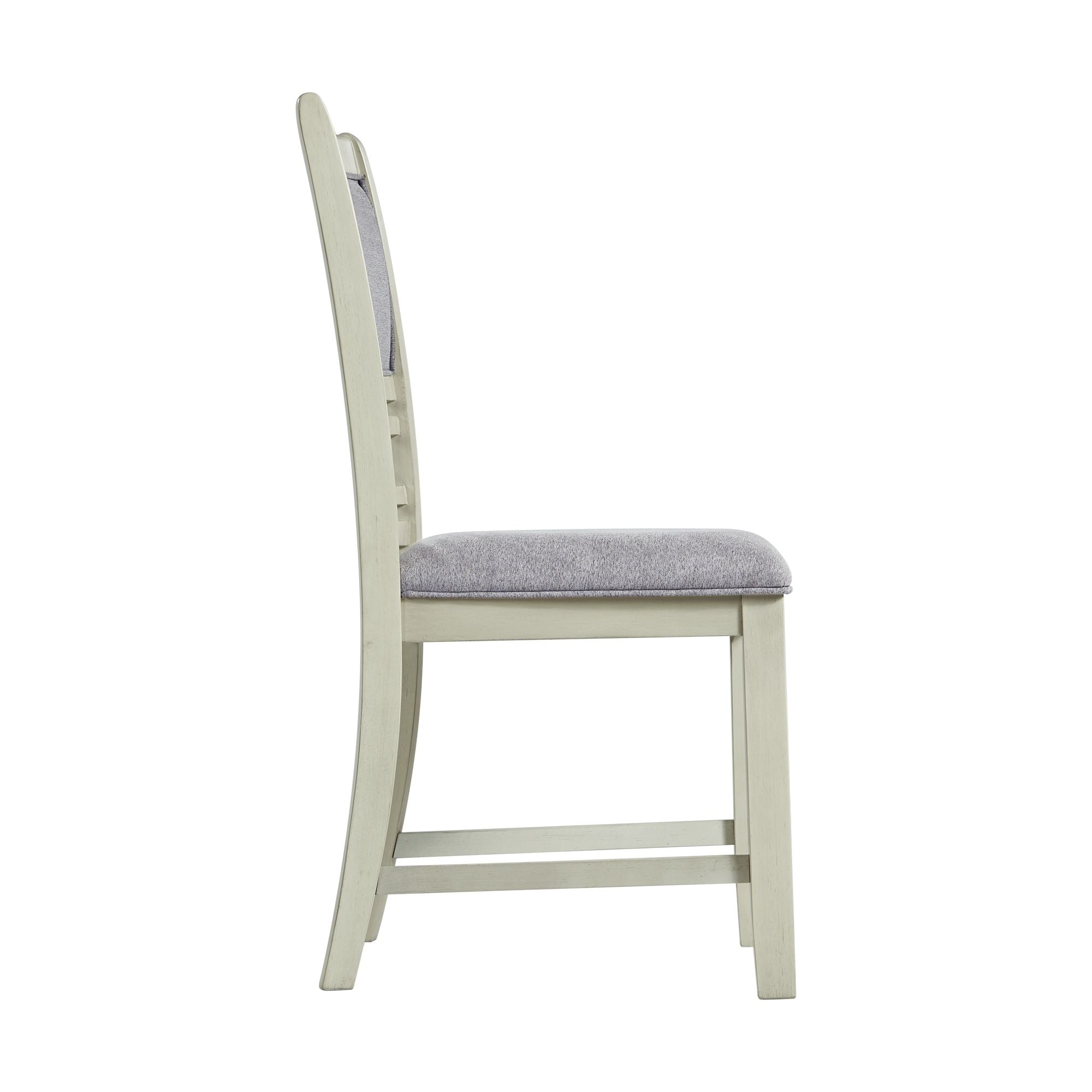 Amherst White Dining Chair (Set of 2) - Adams Furniture