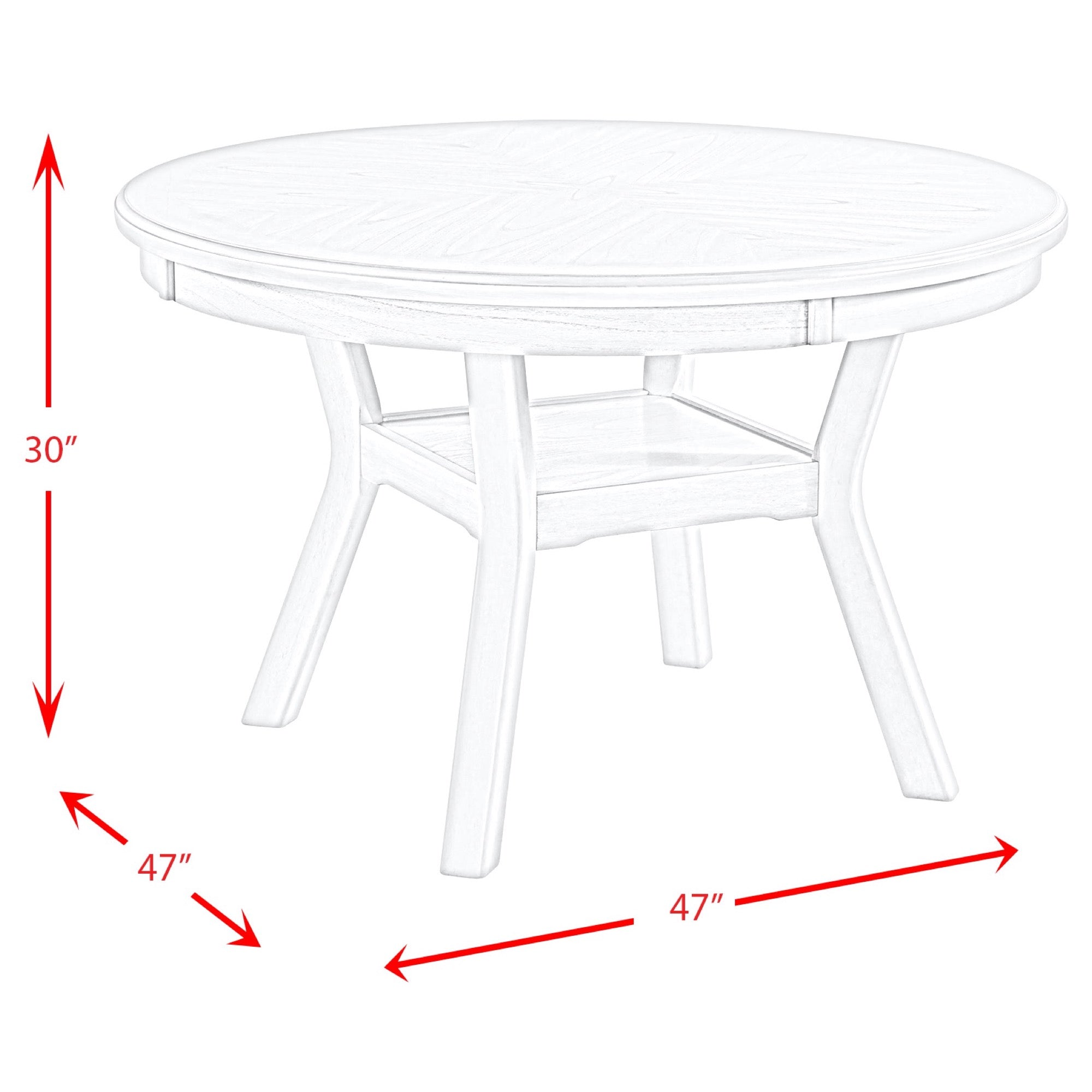 Amherst Grey Dining Table - Adams Furniture