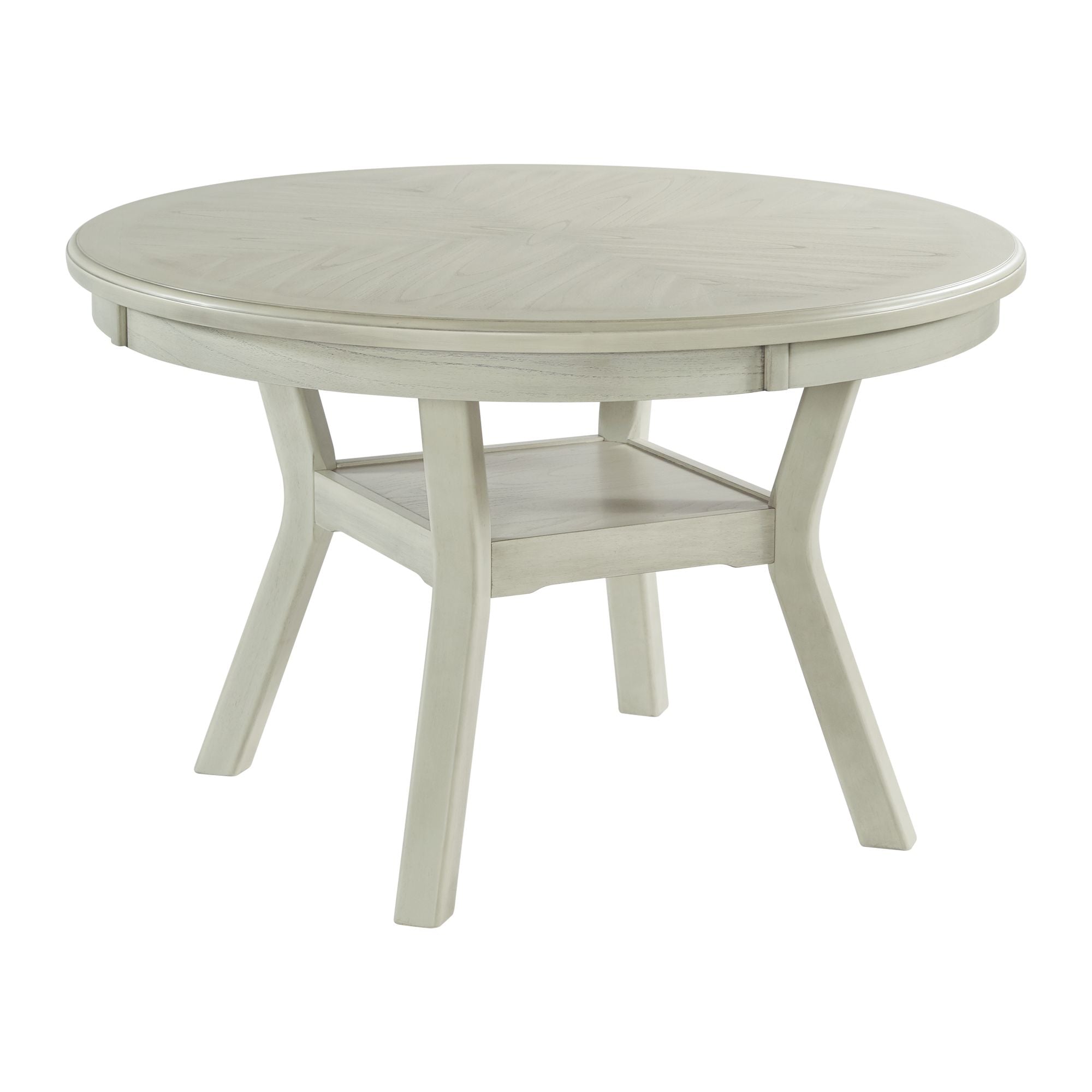 Amherst White Dining Table - Adams Furniture