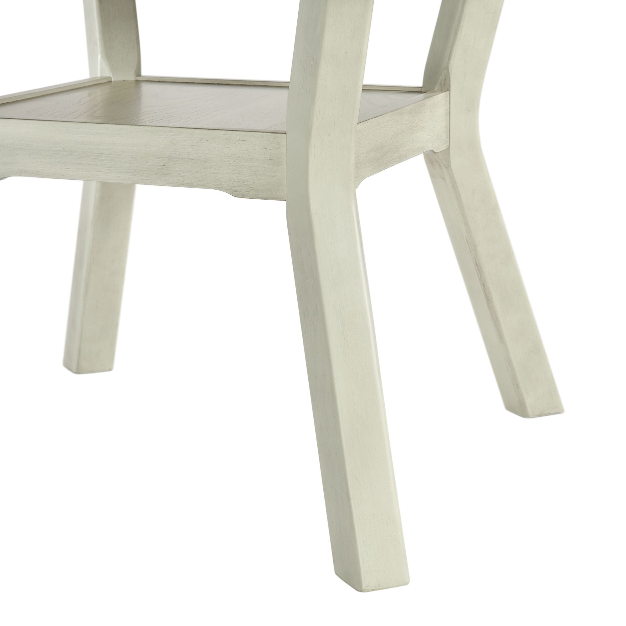 Amherst White Dining Table - Adams Furniture