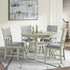 Amherst White 5 Piece Dining Set