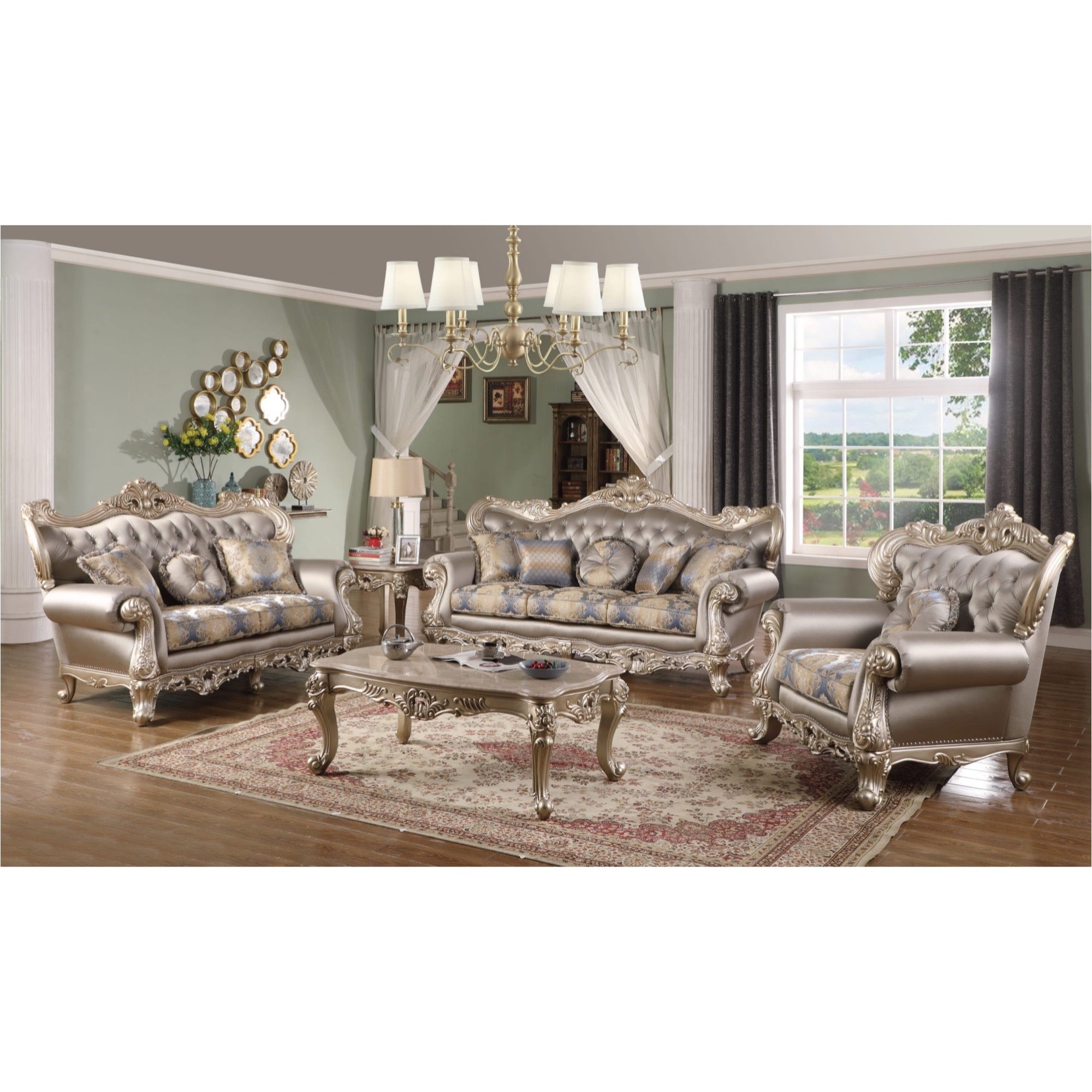 Ariel Traditional Sofa - Adams Furniture