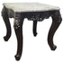 Aroma Traditional Style End Table in Cherry Finish Wood - Adams Furniture