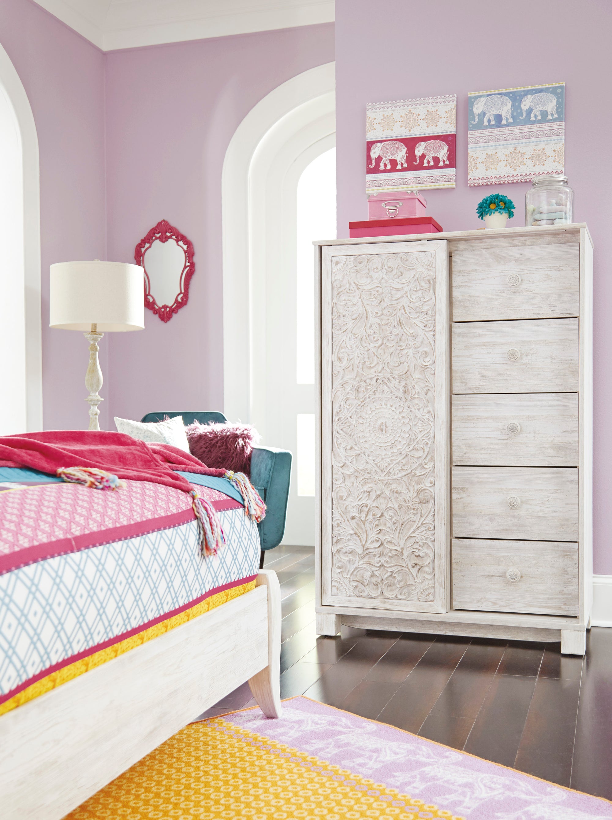 Paxberry Dressing Chest - Adams Furniture