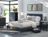 Carter Black Queen Upholstered Bed