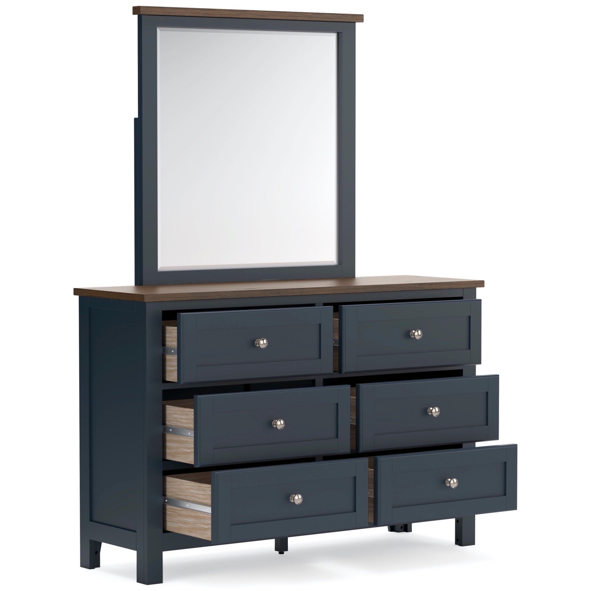 Logan Dresser & Mirror - Adams Furniture
