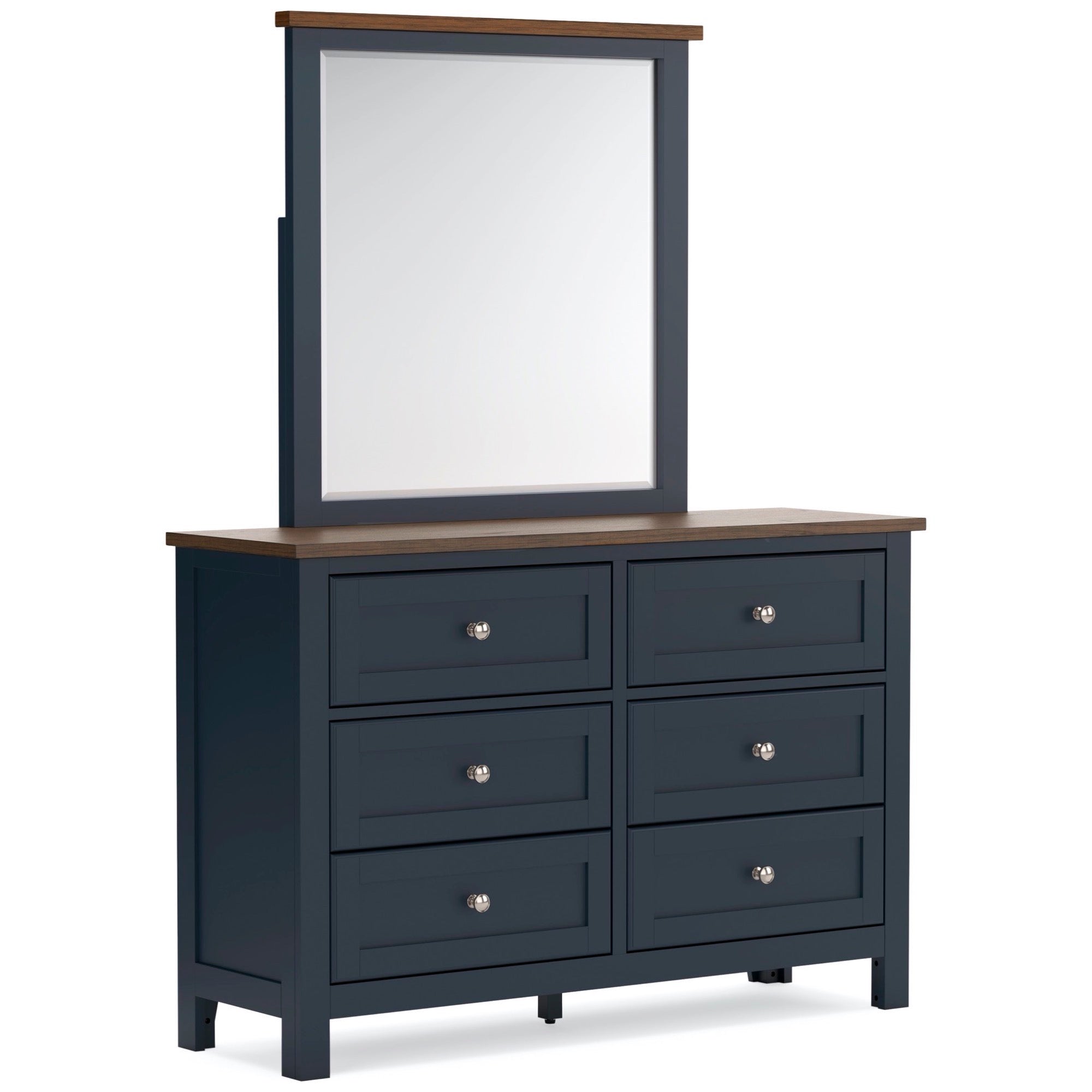 Logan Dresser & Mirror - Adams Furniture