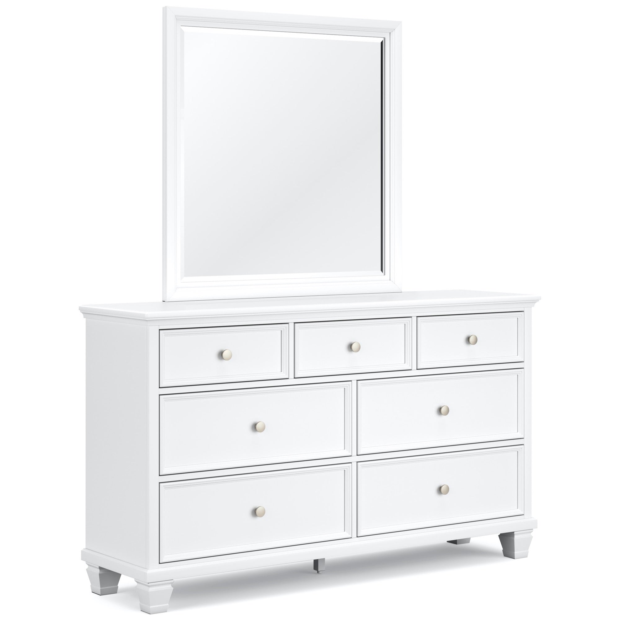 Fortman Dresser & Mirror - Adams Furniture